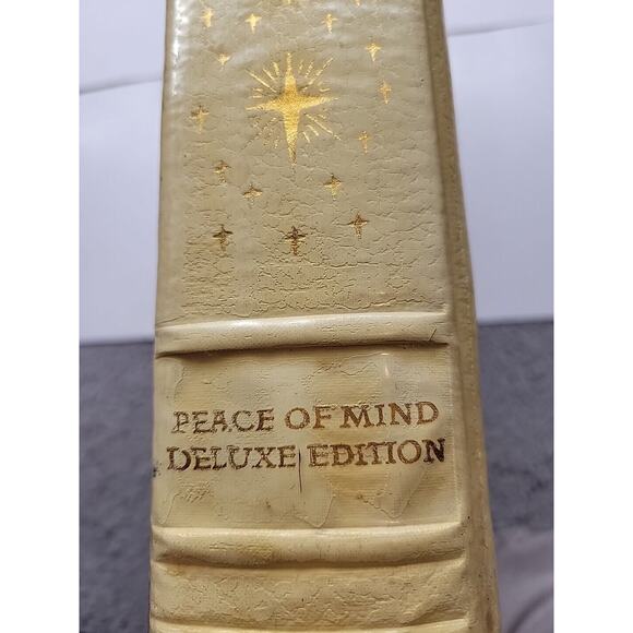 Holy Bible Peace of Mind Deluxe Red Letter Edition 1960 Large Leather Covered - Picture 7 of 16